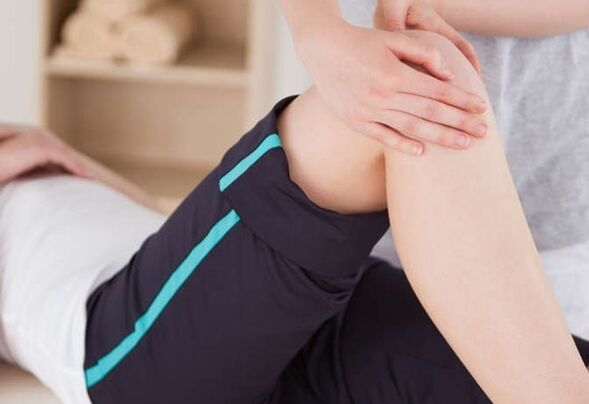 masazh i përbashkët i gjurit për artrozë